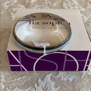 Lia Sophia charcoal bracelet